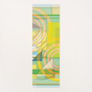 Geometrische lijn Vormen Yoga Mat