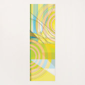 Geometrische lijn Vormen Yoga Mat (Achterkant)