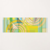 Geometrische lijn Vormen Yoga Mat (Voorkant (horizontaal))