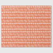 Geometrische lijnen en driehoeken cadeaupapier (Vlak)