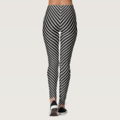 Geometrische lijnen leggings (Achterkant)
