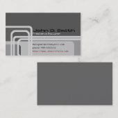 Geometrische lijnen visitekaartje (Voorkant / Achterkant)