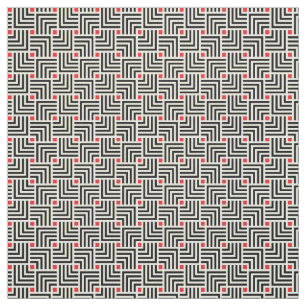 Geometrische lijnpatronen stof