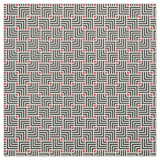 Geometrische lijnpatronen stof (Swatch)