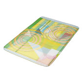 Geometrische lijnvormen badmat (Gekanteld)