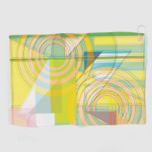 Geometrische lijnvormen golfhanddoek (Horizontaal)