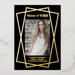 Geometrische Lijst Afstuderen Aankondiging