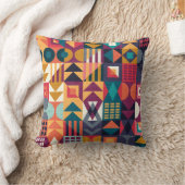 Geometrische Lijsten 4 Kussen (Deken)