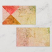 Geometrische  look-visitekaartje visitekaartje (Voorkant / Achterkant)
