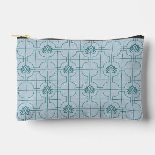 Geometrische Lotus Grid patroon - De witte Lotus Etui