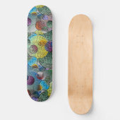 Geometrische luchtkussenkaart skateboard (Voorkant)