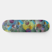 Geometrische luchtkussenkaart skateboard (Horizontaal)