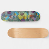 Geometrische luchtkussenkaart skateboard (Horizontaal)