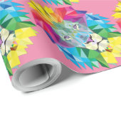 Geometrische luikop cadeaupapier (Rol Hoek)