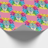 Geometrische luikop cadeaupapier (Hoek)