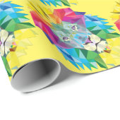 Geometrische luikop cadeaupapier (Rol Hoek)