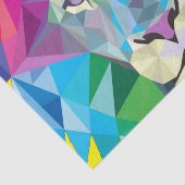 Geometrische luikop tissuepapier (Detail)