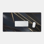Geometrische luxe bureaumat (Keyboard & Muis)