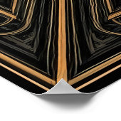 Geometrische luxe poster (Hoek)