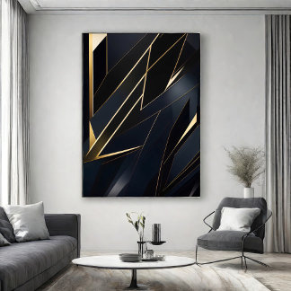 Geometrische luxe poster