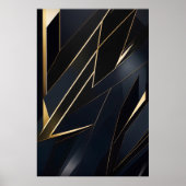 Geometrische luxe poster (Voorkant)