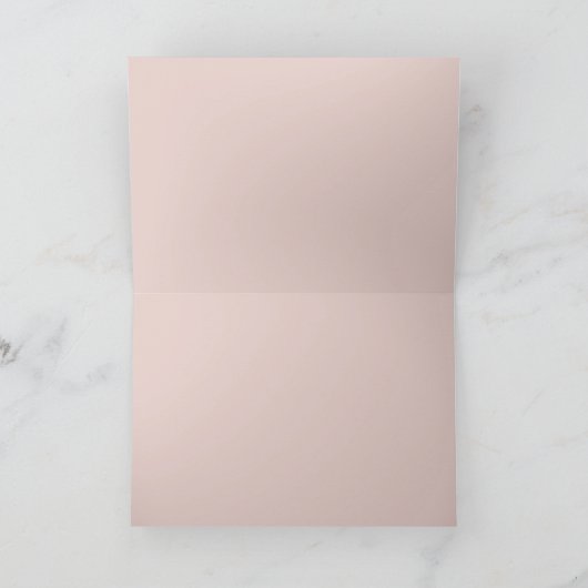 Geometrische Magnolia bruidsmeisje Kaart (Binnen)