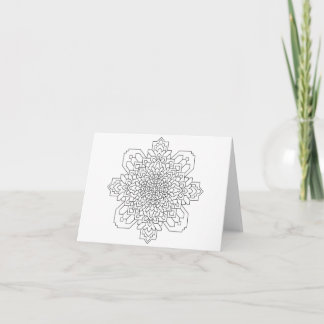 Geometrische Mandala #11 Kaart