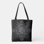 Geometrische Mandala #11 Tote Bag (Achterkant)