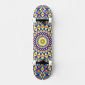 Geometrische Mandala 2 Persoonlijk Skateboard (Voorkant)