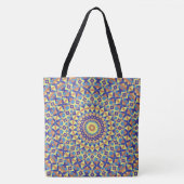 Geometrische Mandala 2 Tote Bag (Voorkant)