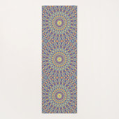 Geometrische Mandala 2 Yogamat (Achterkant)