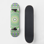 Geometrische Mandala Persoonlijk Skateboard (Voorkant)