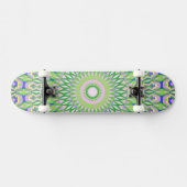 Geometrische Mandala Persoonlijk Skateboard (Horizontaal)