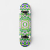 Geometrische Mandala Persoonlijk Skateboard (Voorkant)