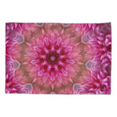 Geometrische mandala roze bloem patroon-67545 kussensloop (Achterkant)