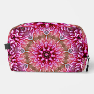 Geometrische Mandala Roze Bloem Patroon-67545 Toilettasje