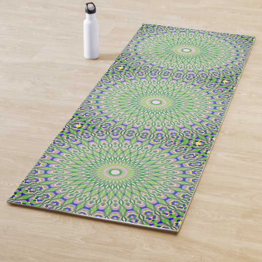 Geometrische Mandala Yogamat (In situ)