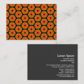 Geometrische marges 010614(01) visitekaartje (Voorkant / Achterkant)