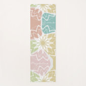 Geometrische Meditatie Bloem Naam Dankbaarheid Man Yogamat (Voorkant)