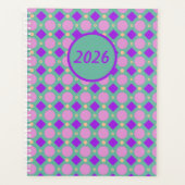 Geometrische Medley Planner (Voorkant)