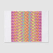 Geometrische-meisjespapier Tissuepapier (Voorkant)