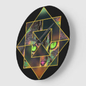 Geometrische, met elkaar verbonden diamantPop Grote Klok (Hoek)