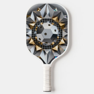 Geometrische Metal Pickleball Core Ontwerp Paddle