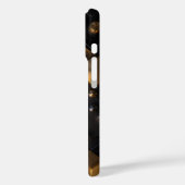 Geometrische Metallic Abstracte Wall Art - Goud en Case-Mate iPhone Case (Achterkant / Links)