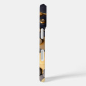 Geometrische Metallic Abstracte Wall Art - Goud en Case-Mate iPhone Case (Achterkant / Rechts)