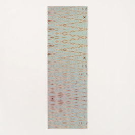 Geometrische metallische figuren yogamat