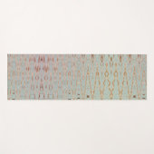 Geometrische metallische figuren yogamat (Voorkant (horizontaal))