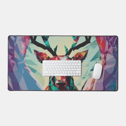 Geometrische meter bureaumat (Keyboard & Muis)