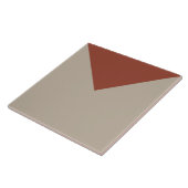 Geometrische middeleeuwse kleuren tegeltje (Zijkant)