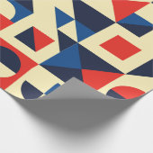 Geometrische middeleeuwse moderne naadloze patrone cadeaupapier (Hoek)